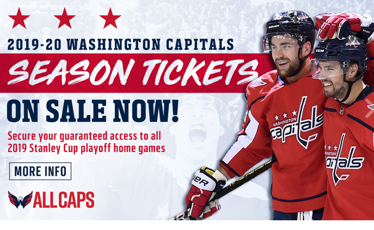 Caps to host Hurricanes in Game 1 on Thursday at 7:30 p.m. at Capital One Arena