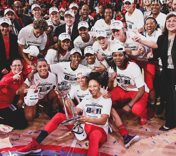 The Washington Mystics Are The WNBA Champions!