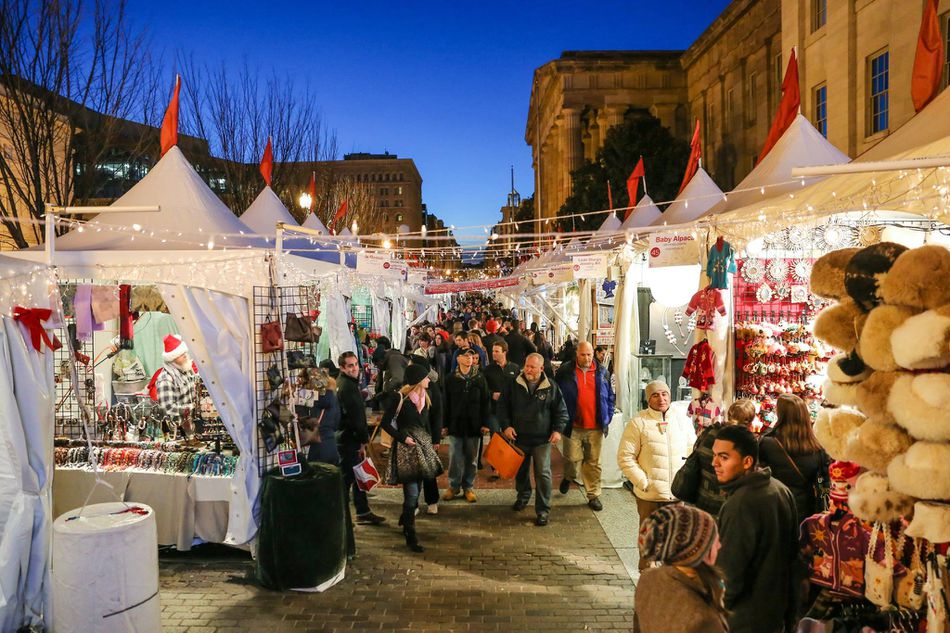 The DC Downtown Holiday Market Is Open Daily From Noon To 8pm
