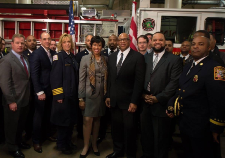 Mayor Bowser Names A New DC Fire Chief