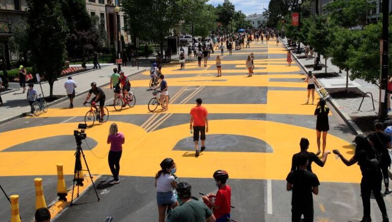 Black Lives Matter Plaza Is Reopening To Traffic