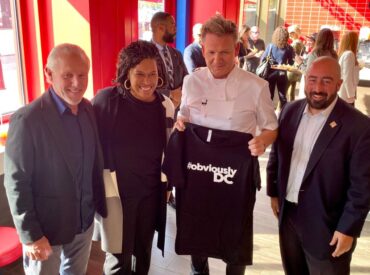 Chef Gordon Ramsay  Pulled Up At His New DC Restaurant This Week