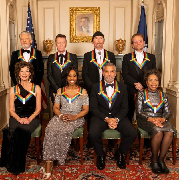 The Kennedy Center Honors George Clooney, Gladys Knight, U2 And Amy Grant